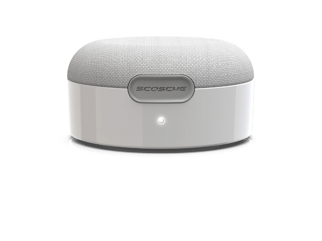 SCOSCHE MagicMount BoomCan Bluetooth MagSafe Speaker - White SCOSCHE MagicMount BoomCan Bluetooth MagSafe Speaker - White